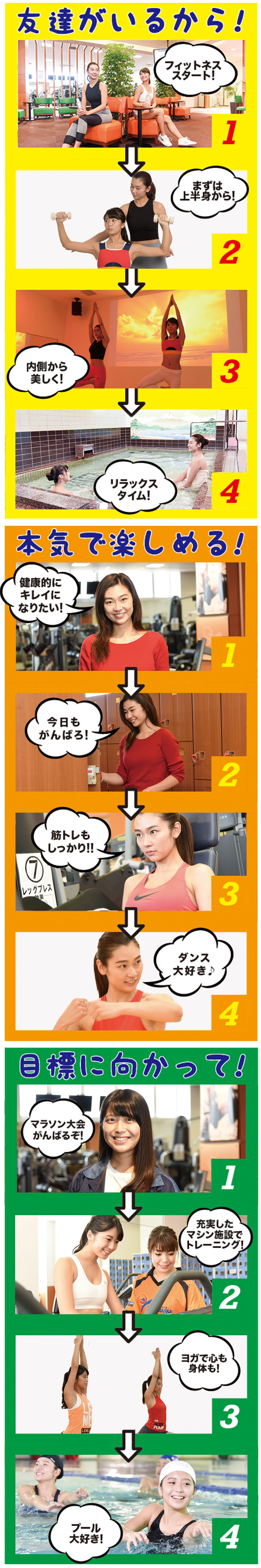 ラグラッセ山王橋は楽しく運動したい人から本格的に運動したい人まで多くの人に満足していただけるスポーツクラブです